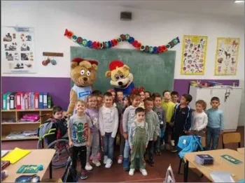 Vo poseta na prvacinjata Medo Stedo i Medena 1