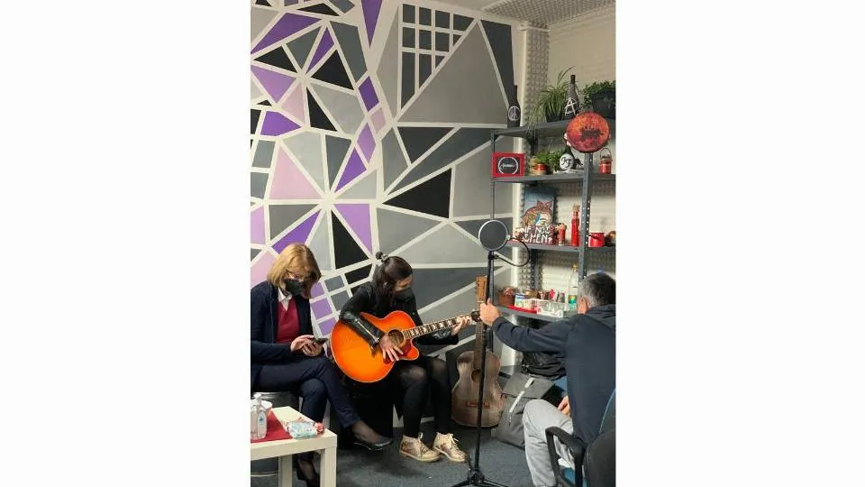 Првото училишно музичко студио во Општина Карпош Првото училишно музичко студио во Општина Карпош 12-01-2025 - слика 13