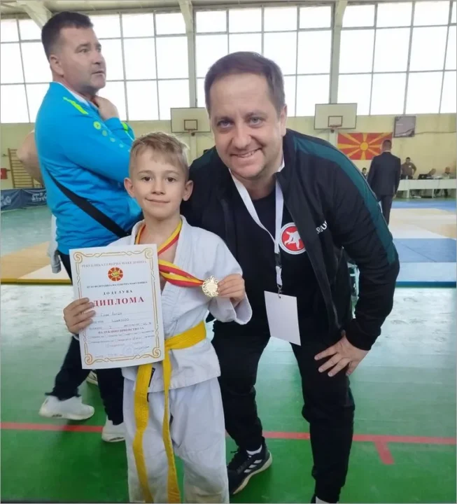 1-во место на Државно Првенство по џудо
