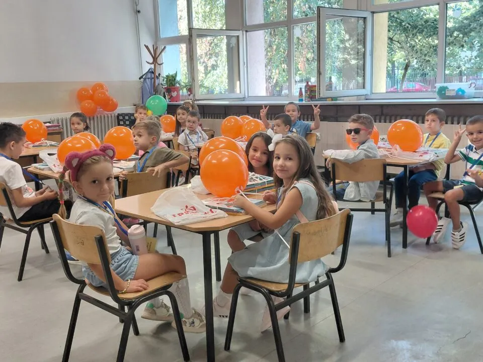 Првиот училишен ден – пречек на првачињата