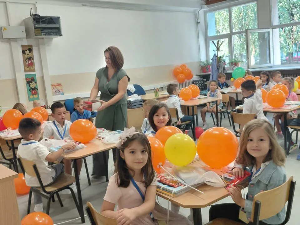 Првиот училишен ден – пречек на првачињата