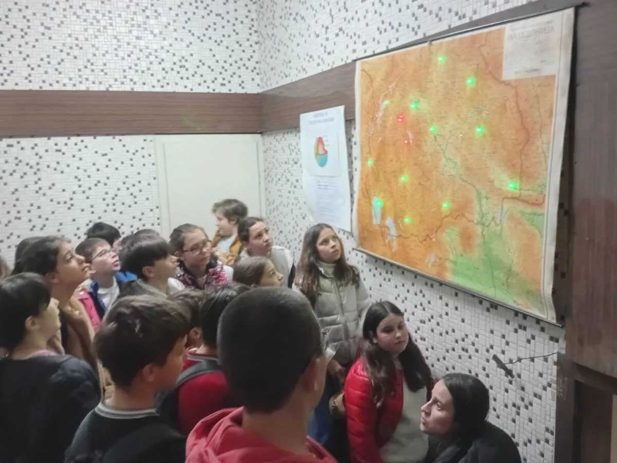 Едукативна посета на Сеизмолошката опсерваторија